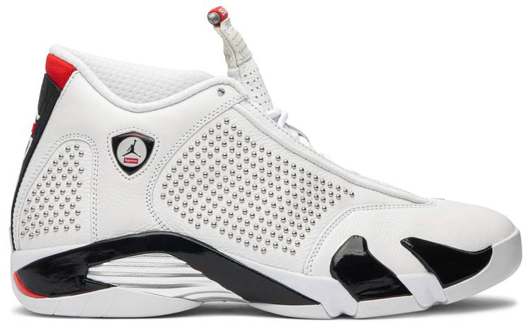 Supreme x Air Jordan 14 Retro White BV7630-106